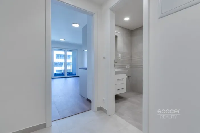 Pronájem bytu 1+kk, Praha - Hloubětín, Poděbradská, 32 m2