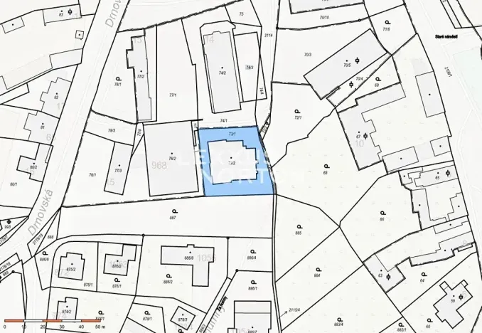 Prodej činžovního domu, Praha - Ruzyně, Staré náměstí, 1080 m2