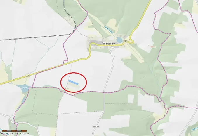 Prodej pole, Všesulov, 6065 m2
