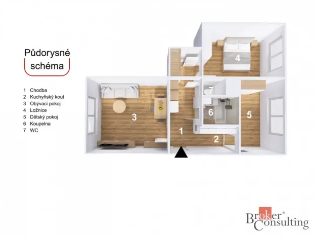 Prodej bytu 3+kk, Liberec - Liberec XV-Starý Harcov, Aloisina výšina, 55 m2