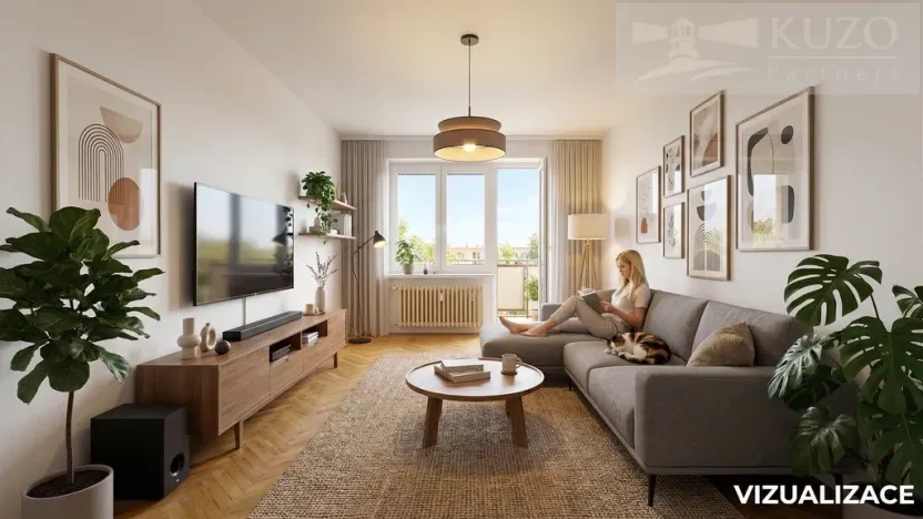 Prodej bytu 2+1, Příbram, Bratří Čapků, 54 m2