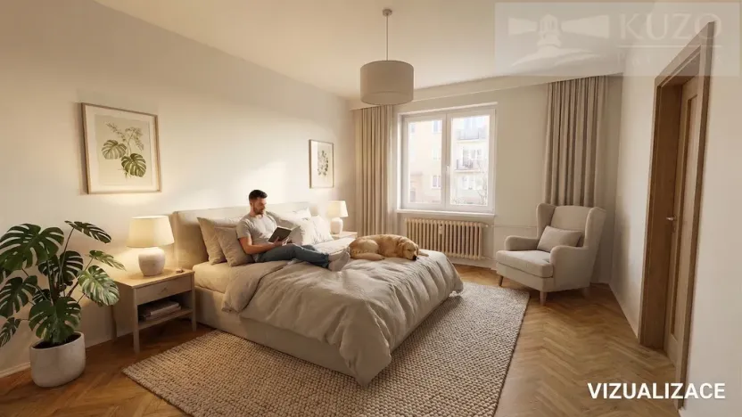 Pronájem bytu 2+1, Příbram, Bratří Čapků, 53 m2