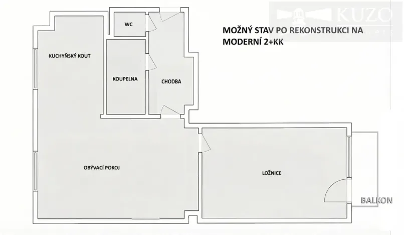 Pronájem bytu 2+1, Příbram, Bratří Čapků, 53 m2