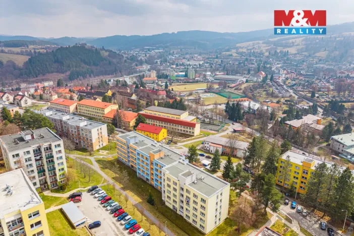 Prodej bytu 1+1, Vimperk - Vimperk II, Mírová, 43 m2