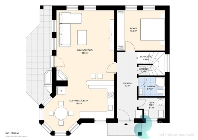 Prodej rodinného domu, Říčany, Karpatská, 174 m2