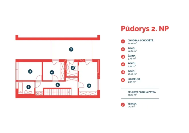 Prodej rodinného domu, Praha - Čakovice, Kurta Hubera, 136 m2