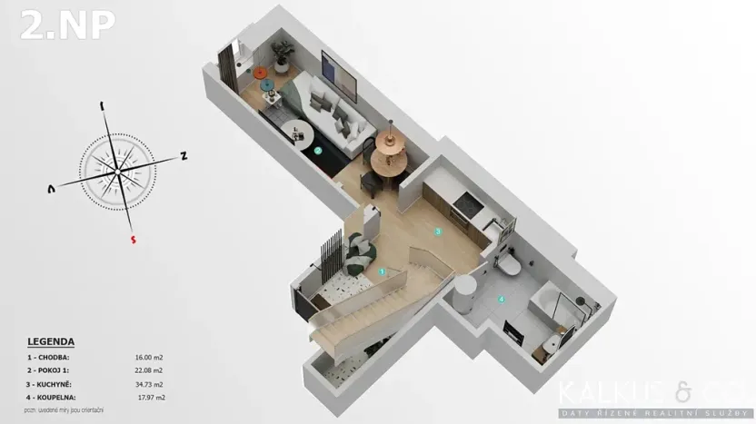 Prodej bytu 4+kk, Svoboda nad Úpou, Nový svět, 122 m2
