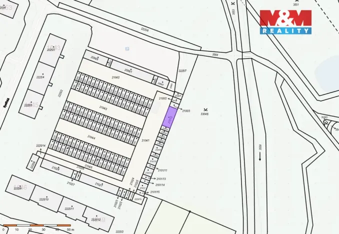 Prodej garáže, Kadaň, 20 m2