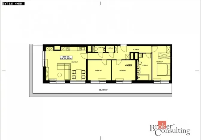 Prodej bytu 4+kk, Kladno, Lesík, 133 m2