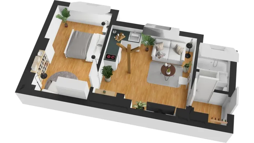 Prodej bytu 2+kk, Praha - Žižkov, 36 m2