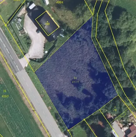 Prodej pozemku pro bydlení, Dolní Olešnice, 2118 m2