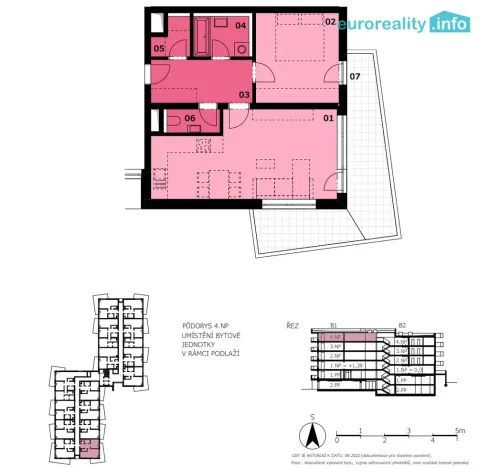 Prodej bytu 2+kk, Karlovy Vary, Sedlecká, 60 m2