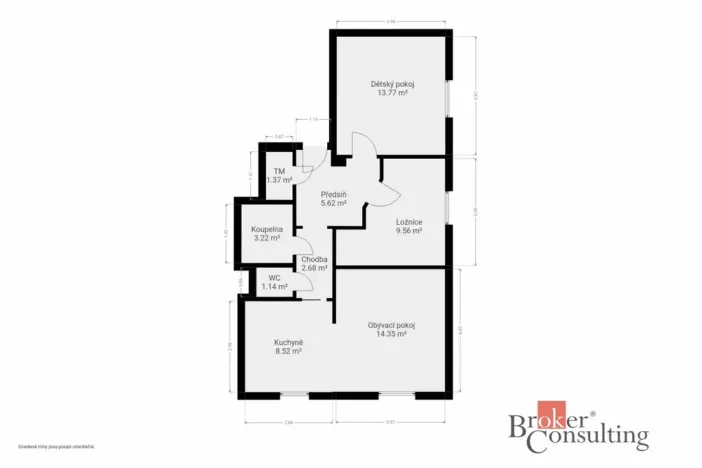 Prodej bytu 3+kk, Rokycany - Nové Město, Kozlerova, 62 m2