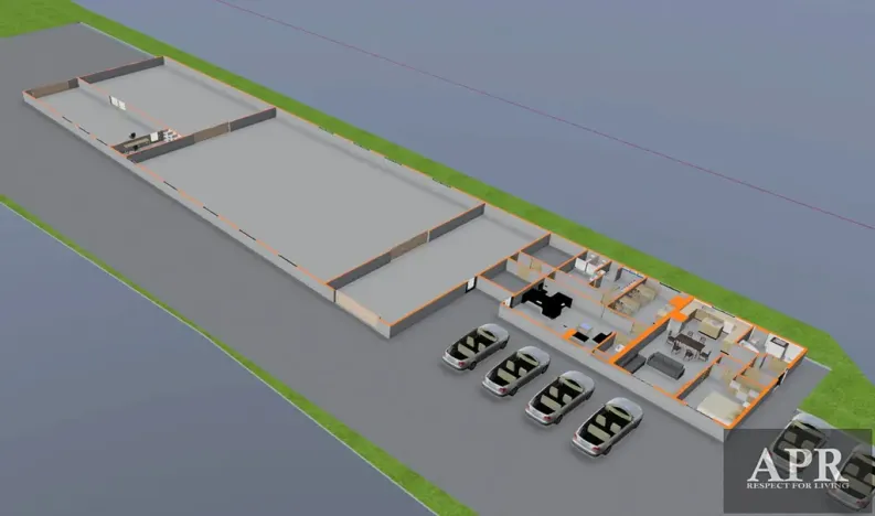 Pronájem komerční nemovitosti, Nedakonice, 1059 m2