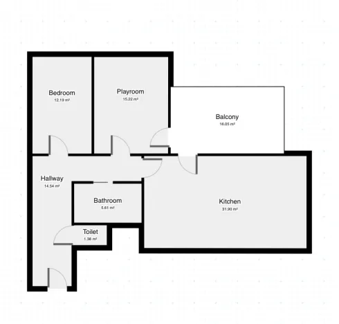 Pronájem bytu 3+kk, Praha - Uhříněves, Za Lípou, 79 m2