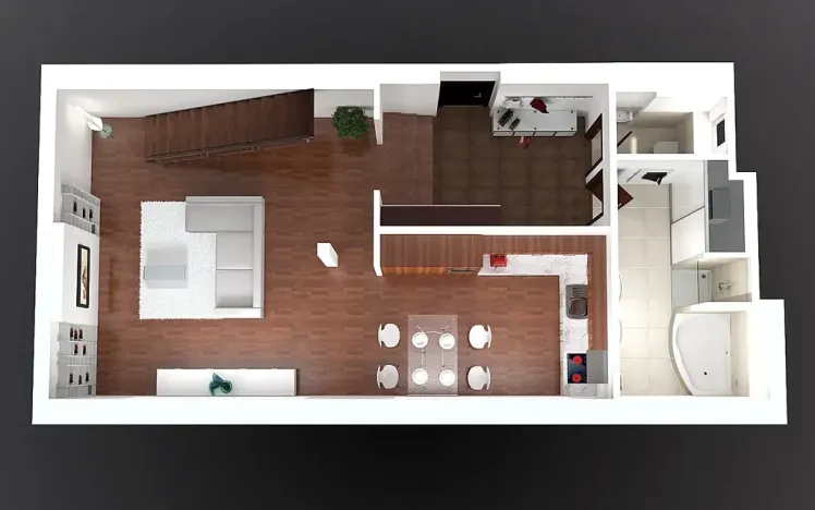 Pronájem bytu 2+kk, Praha - Nusle, U družstva Ideál, 103 m2