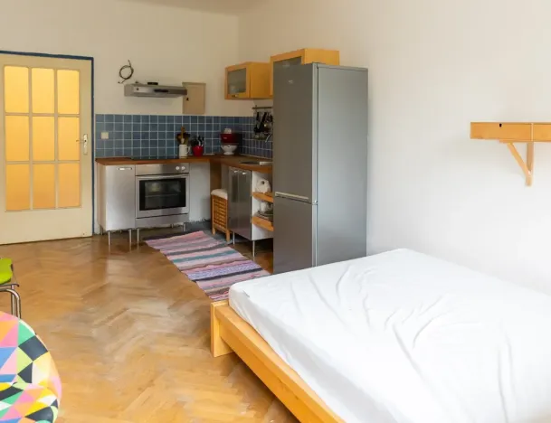 Pronájem bytu 1+kk, Praha - Žižkov, Biskupcova, 28 m2