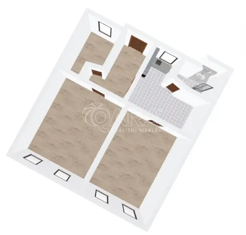 Pronájem bytu 3+1, Praha, Dalimilova, 82 m2