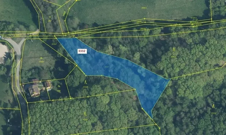 Dražba pozemku, Orlová, 3555 m2