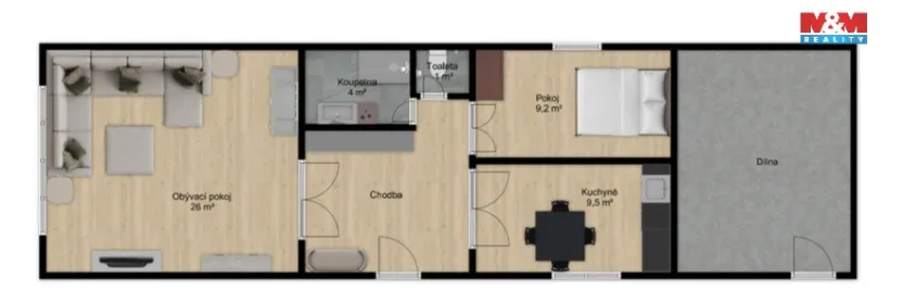 Prodej chalupy, Kněžice - Dubečno, 117 m2