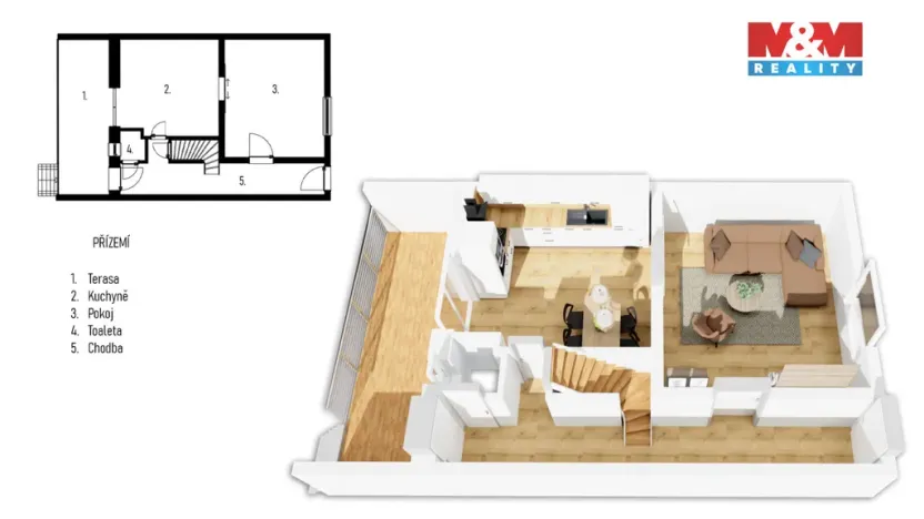 Prodej rodinného domu, Olomouc - Hodolany, Hellerova, 98 m2