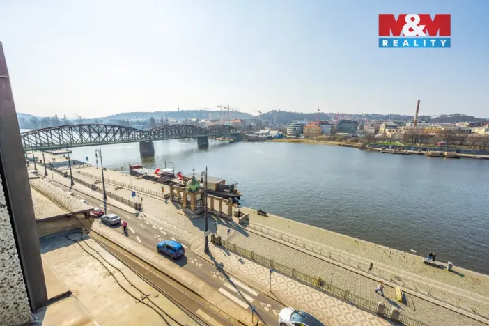 Pronájem bytu 3+kk, Praha - Nové Město, Rašínovo nábřeží, 101 m2
