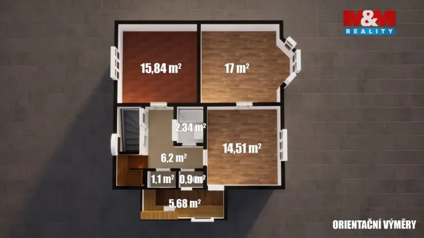 Prodej rodinného domu, Trmice, Za Humny, 198 m2