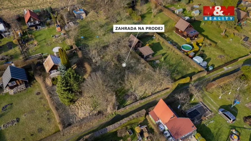 Prodej zahrady, Česká Kamenice, 435 m2