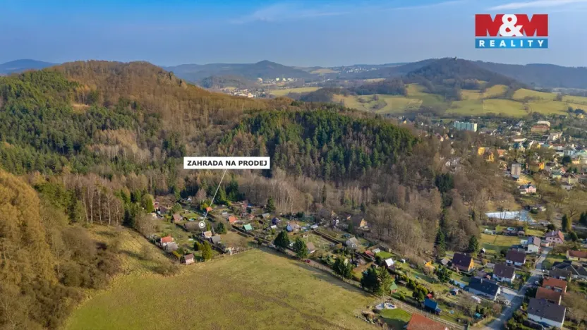 Prodej zahrady, Česká Kamenice, 435 m2