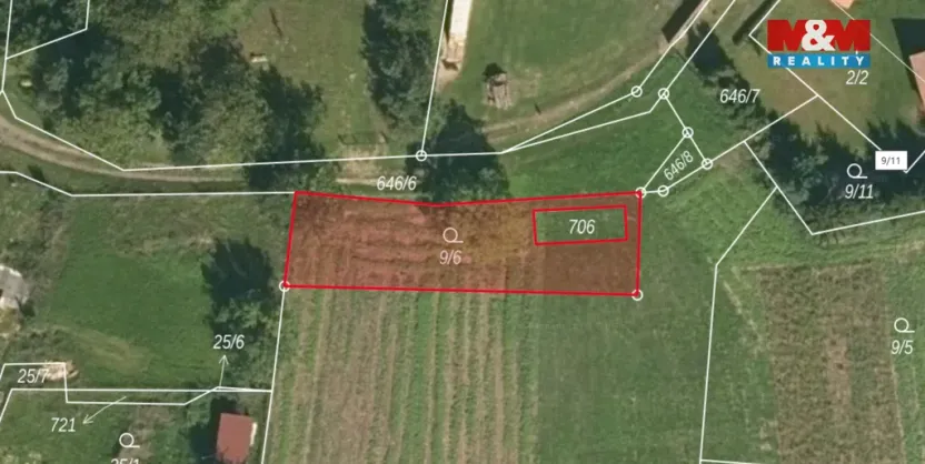 Prodej zahrady, Markvartice - Rakov, 400 m2