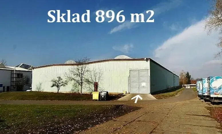Pronájem skladu, Úvaly, 896 m2