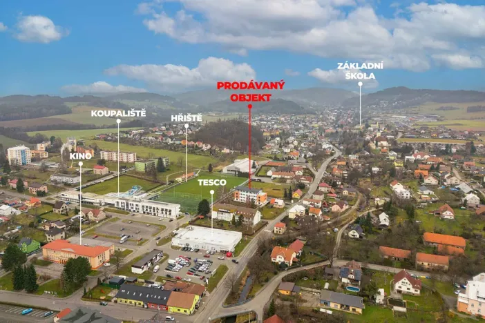 Prodej bytu 2+1, Zubří, Hlavní, 80 m2