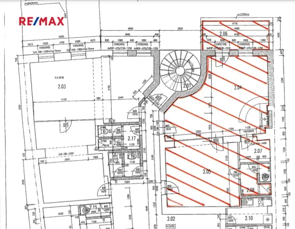 Pronájem kanceláře, Kyjov, 72 m2