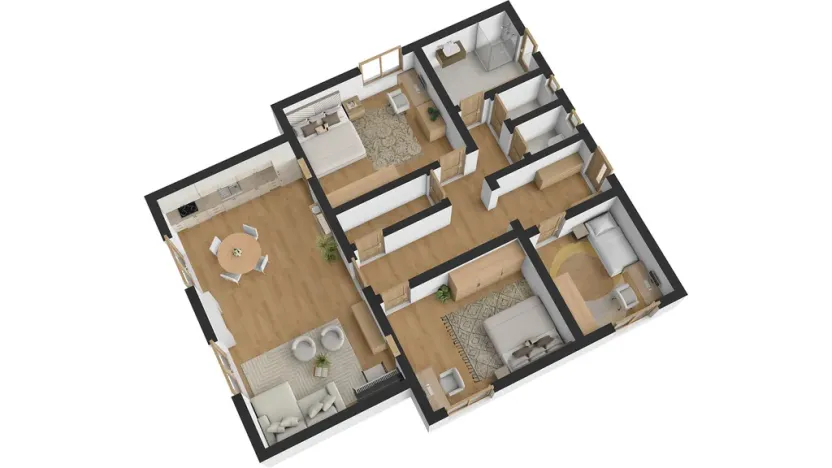 Prodej rodinného domu, Zlín - Kostelec, Lešenská, 200 m2