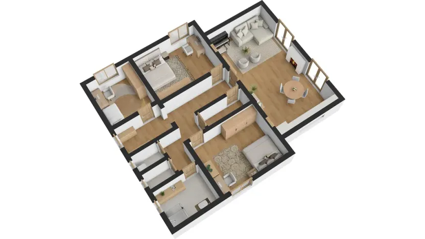 Prodej rodinného domu, Zlín - Kostelec, Lešenská, 200 m2