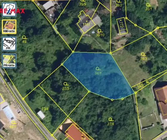 Prodej zahrady, Bílovice nad Svitavou, 589 m2