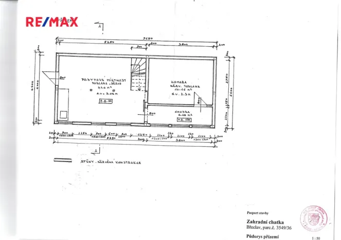 Prodej zahrady, Břeclav, 288 m2