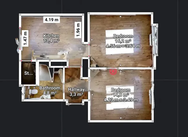 Pronájem bytu 2+1, Stod, Sokolská, 54 m2