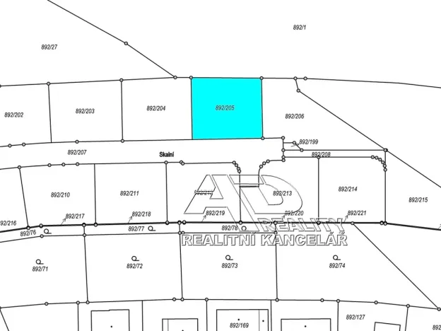 Prodej pozemku pro bydlení, Srubec, Skalní, 613 m2