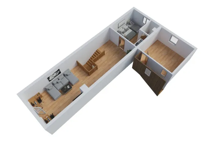 Prodej rodinného domu, Uhy, 98 m2