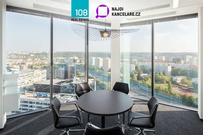 Pronájem kanceláře, Praha - Michle, Želetavská, 977 m2