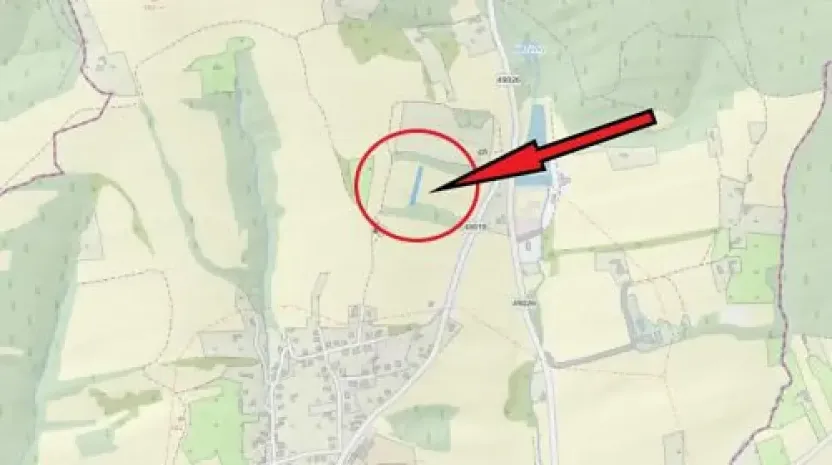 Prodej pole, Březůvky, 980 m2