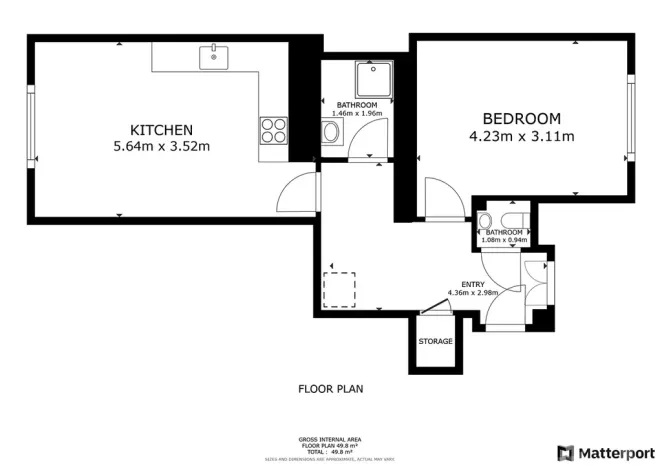 Prodej bytu 2+kk, Praha - Holešovice, U vody, 45 m2