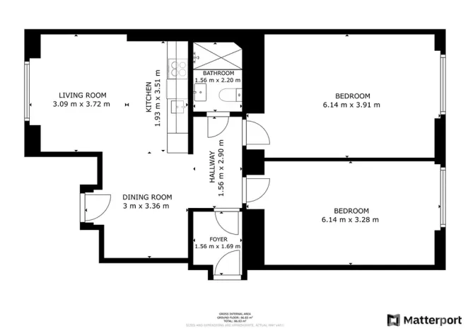 Prodej bytu 3+kk, Praha - Holešovice, Tusarova, 74 m2