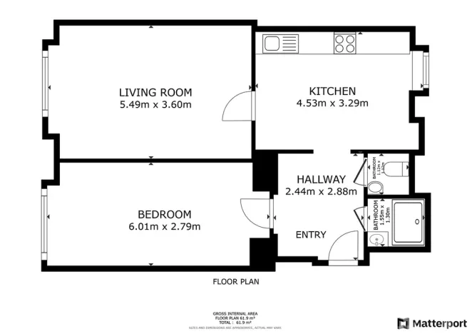 Prodej bytu 2+1, Praha - Libeň, U svobodárny, 56 m2
