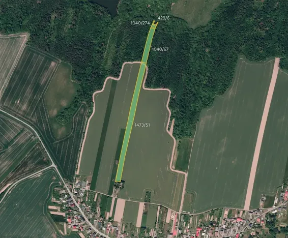 Prodej pole, Tísek, 9652 m2