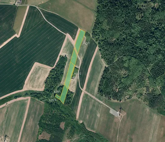 Prodej pole, Melč, 17735 m2