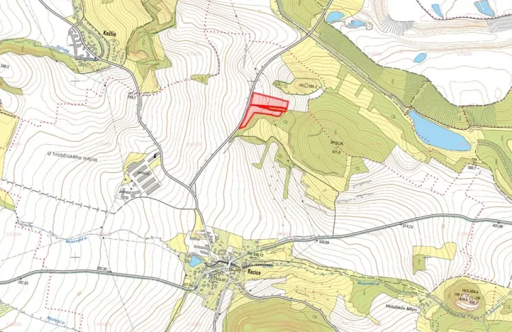 Prodej podílu pole, Hrobčice, 11490 m2