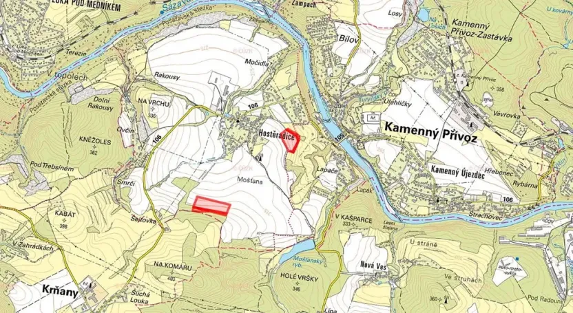 Prodej pole, Kamenný Přívoz, 51734 m2