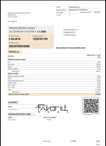 Prodej bytu 2+kk, Ostrava, Fojtská, 40 m2